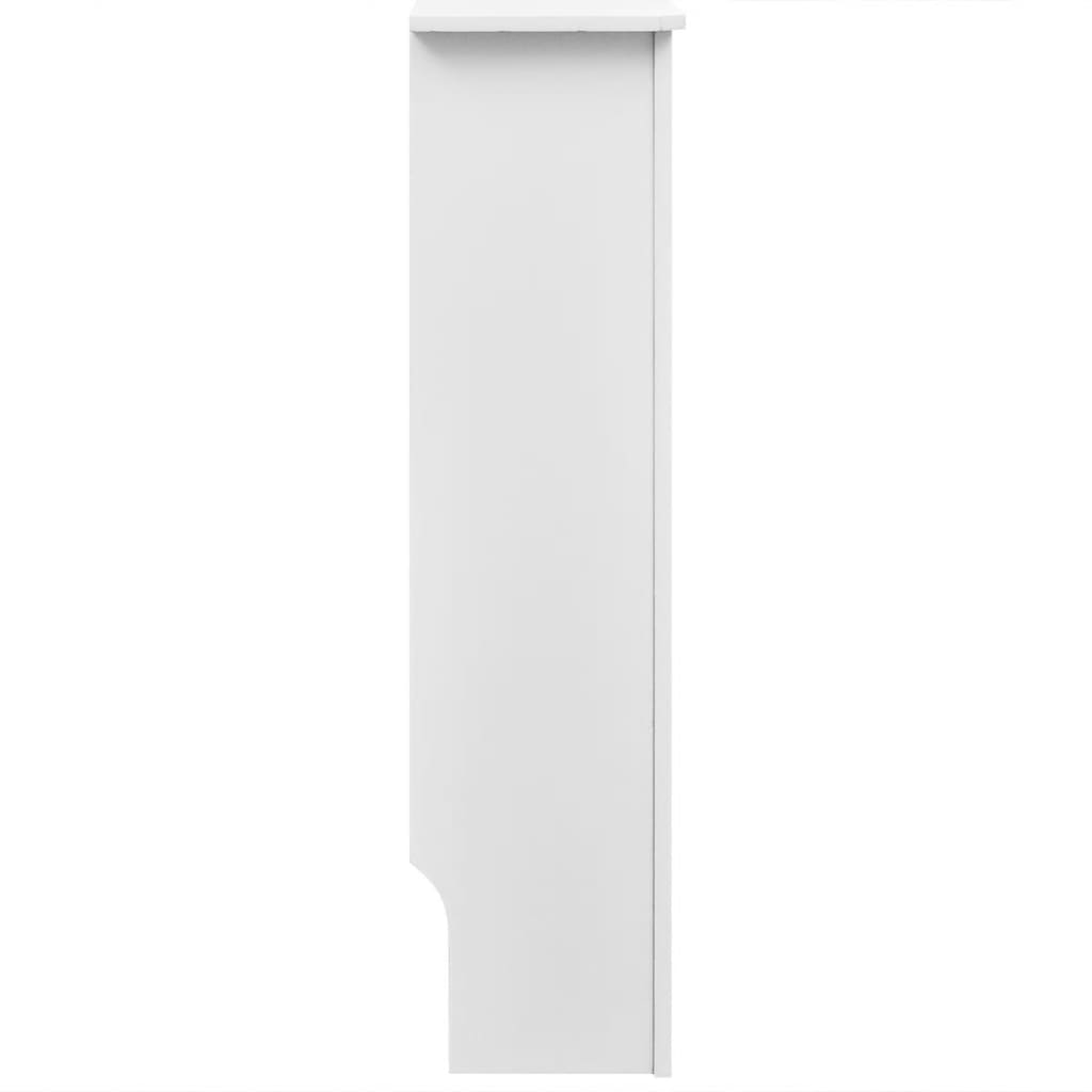 Vidaxl radiatorombouw 2 st 152 cm mdf wit