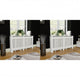Vidaxl radiatorombouw 2 st 152 cm mdf wit