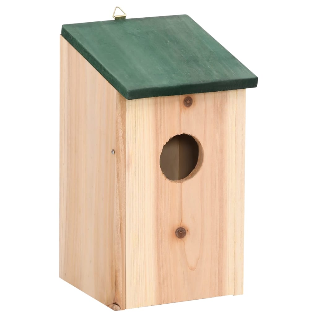 Vidaxl Bird Case 8 PCS 12x12x22 cm legno