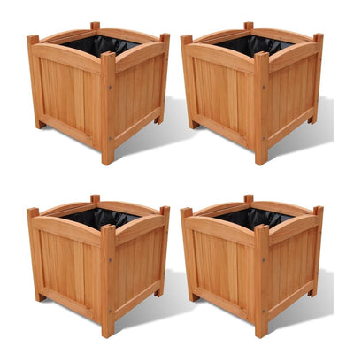 Le fioriere Vidaxl hanno raccolto 4 ST 30x30x30 cm