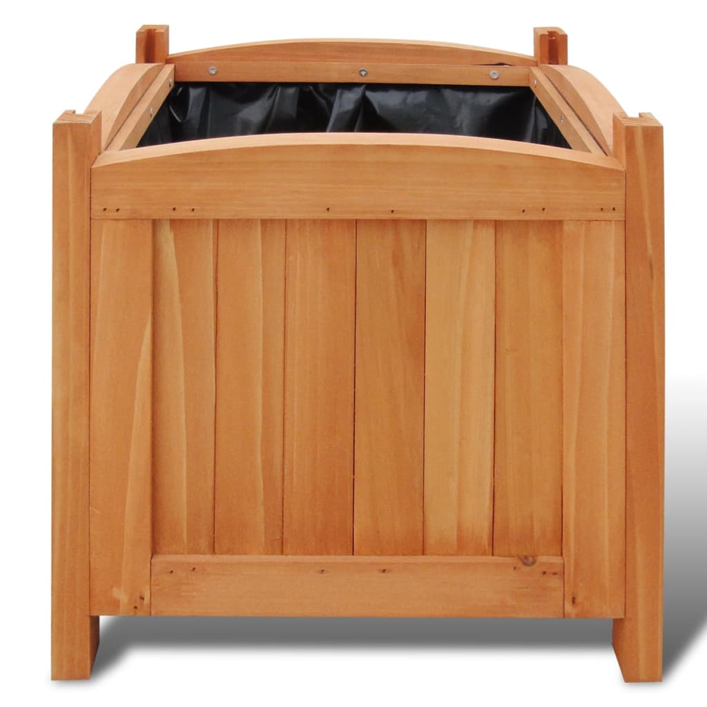 Vidaxl plantenbakken verhoogd 4 st 30x30x30 cm