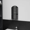 Espejo de pared Vidaxl con vidrio endurecido de 20x40 cm