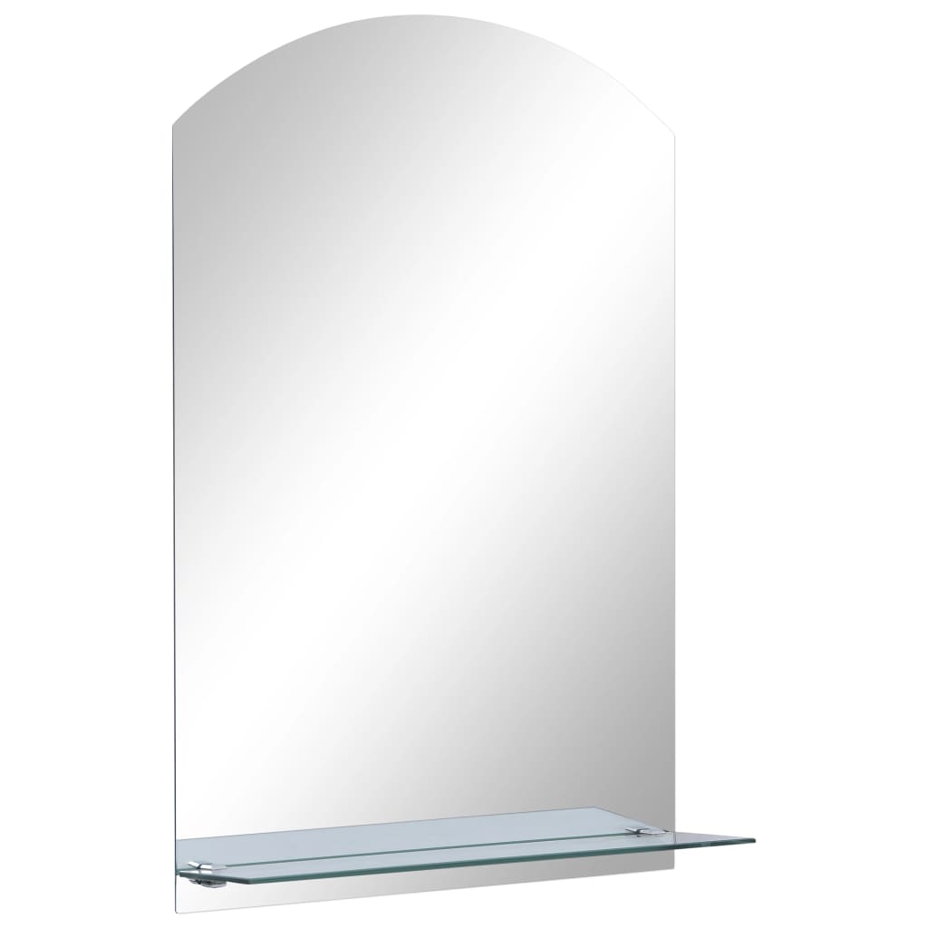 Specchio da parete Vidaxl con scaffale 40x60 cm in vetro indurito