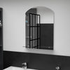 Espejo de pared Vidaxl con vidrio endurecido de 50x70 cm