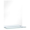 Espejo de pared Vidaxl con estante 40x60 cm de vidrio endurecido
