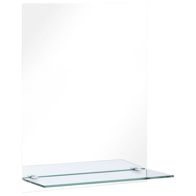 Espejo de pared Vidaxl con vidrio endurecido de 50x70 cm