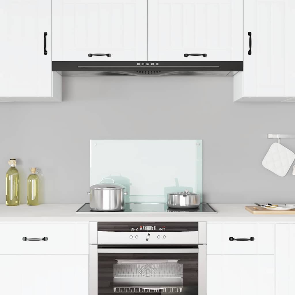 Vidaxl Splash Screen Kitchen 70x40 cm Bianco di vetro