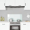 Vidaxl Splash Screen Kitchen 90x40 cm de vidrio labranza blanca