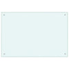 Vidaxl spatscherm keuken 90x60 cm gehard glas wit