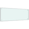 Vidaxl Splash Screen Kitchen da 100x40 cm Bianco di vetro temperato