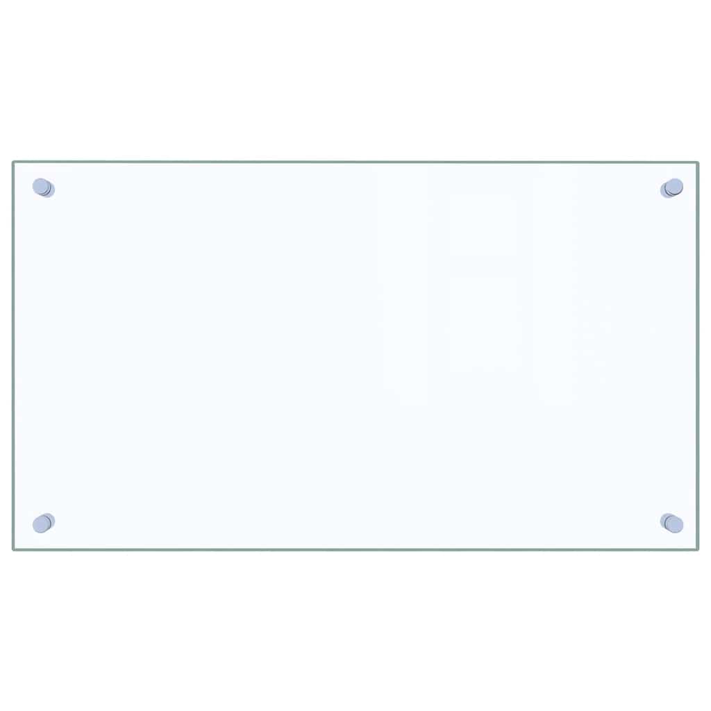 Vidaxl Splash Screen Kitchen Cucina 70x40 cm Termale Transparent