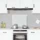Vidaxl spatscherm keuken 70x60 cm gehard glas transparant