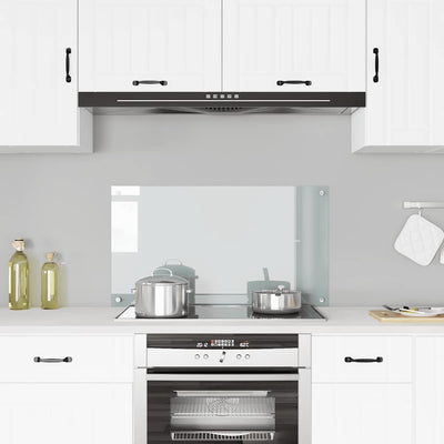 Vidaxl Splash Screen Kitchen Kitchen 90x50 cm Glass indurito trasparente