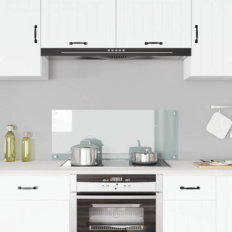 Vidaxl Splash Screen Kitchen 100x40 cm de vidrio termal transparente
