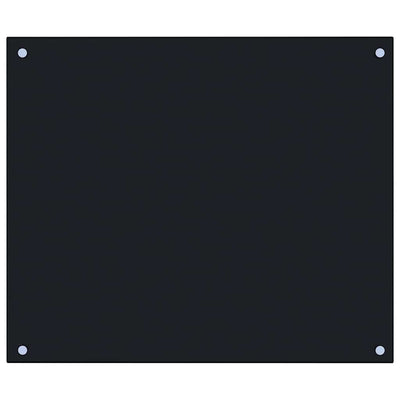 Vidaxl Splash Screen Kitchen 70x60 cm Termin Glass Negro