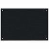 Vidaxl Splash Screen Kitchen 90x50 cm de vidrio endurecido negro
