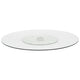 Vidaxl Servingboard Ruota vetro temperato da 60 cm trasparente