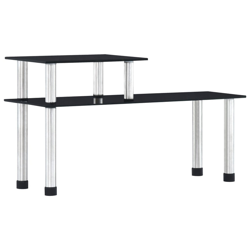 Vidaxl KeukensChap 45x16x26 cm de vidrio templado negro