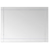Espejo de pared Vidaxl 60x50 cm de vidrio