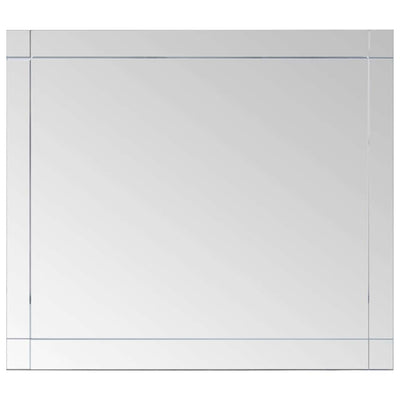 Vidaxl wandspiegel 100x60 cm glas