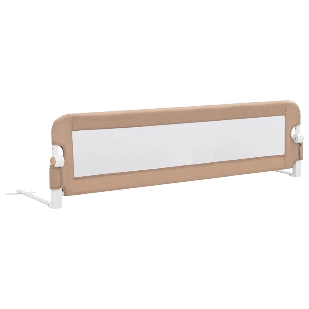 VIDAXL BED CATTO BASCHETTORE 150X42 CM Polyester Taupe
