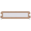 Vidaxl bedhekje peuter 150x42 cm polyester taupe