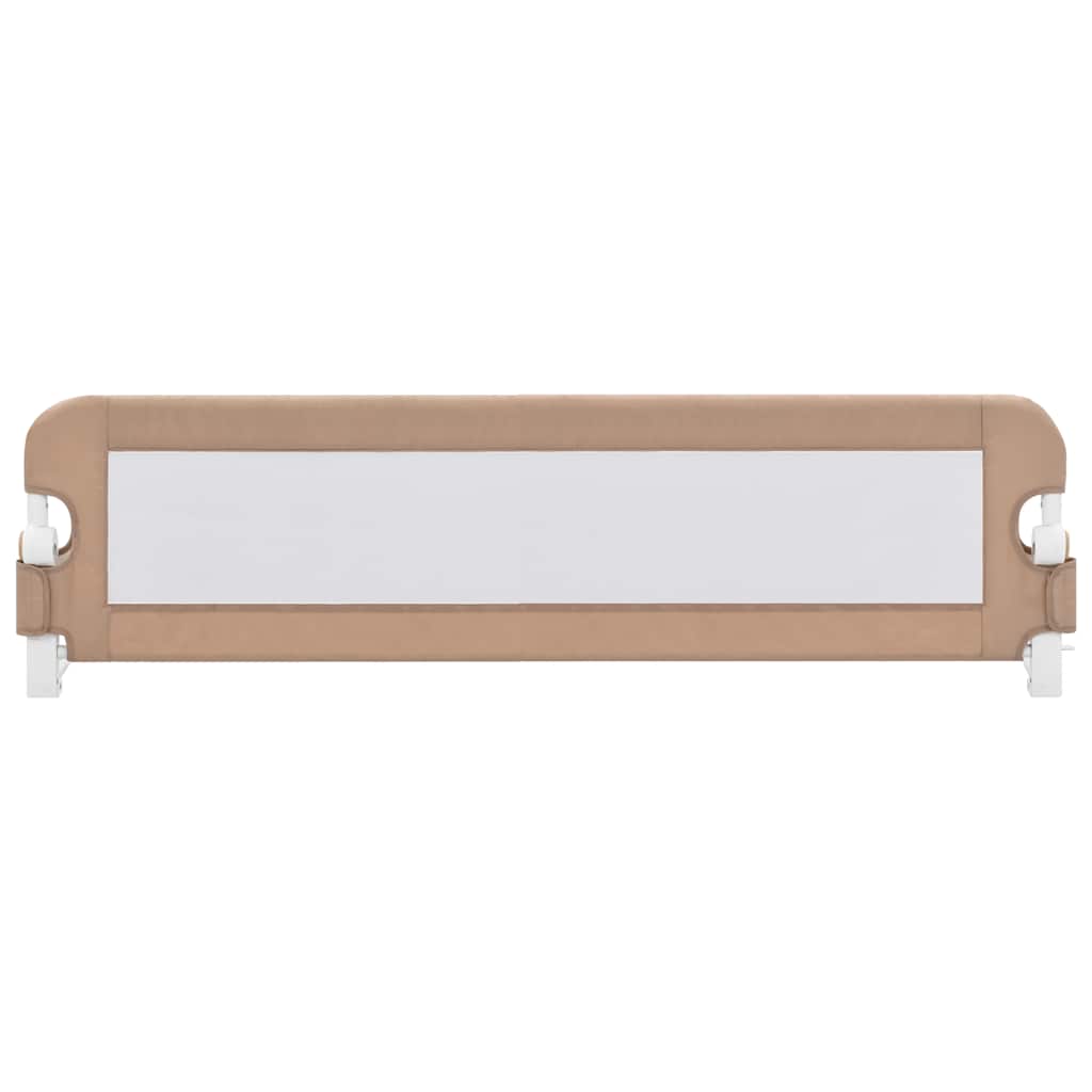 VIDAXL BED CATTO BASCHETTORE 150X42 CM Polyester Taupe