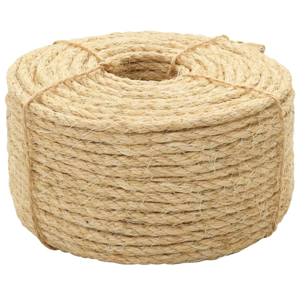 VIDAXL ROPE 10 mm 100 m 100% sisal