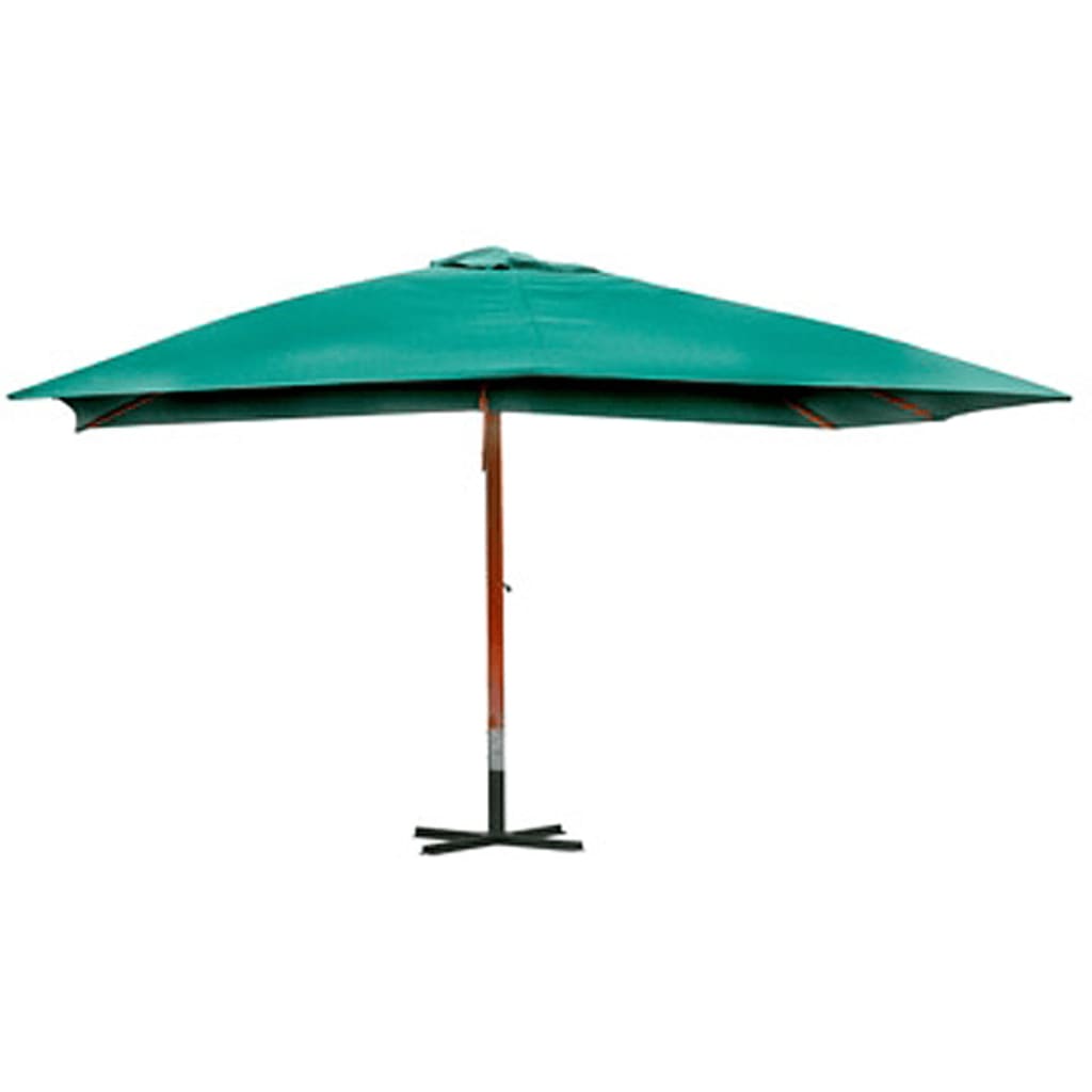 Vidaxl Floating Parasol 300x400 cm Verde