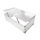 Contenitore freddo VidaXL con 2 coperchi 110x55x41 cm
