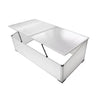 Vidaxl koude bak met 2 deksels 110x55x41 cm