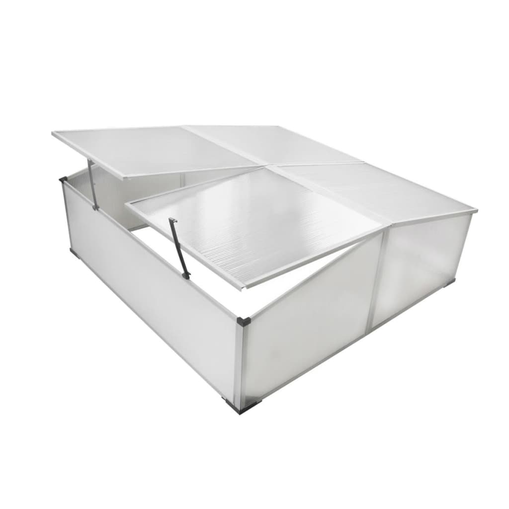Contenedor de frío Vidaxl con 4 tapas 108x110x41 cm