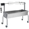 Vidaxl draaispit barbecue met elektrische motor