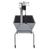 Vidaxl draaispit barbecue met elektrische motor