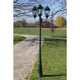 Vidaxl Garden Lant Brighton 3 Arms 230 cm Verde scuro