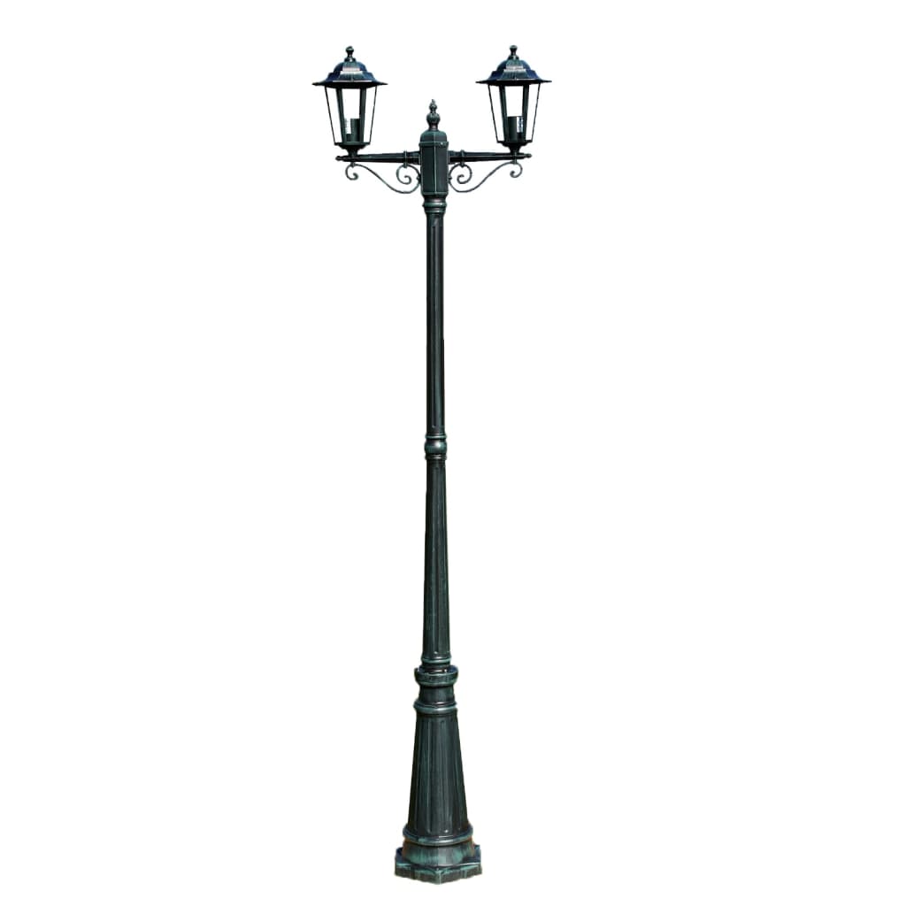 Vidaxl Garden Lant Preston 2-Arms 215 cm Verde scuro
