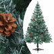 Vidaxl Kunstkerstboom with pine cones 150 cm