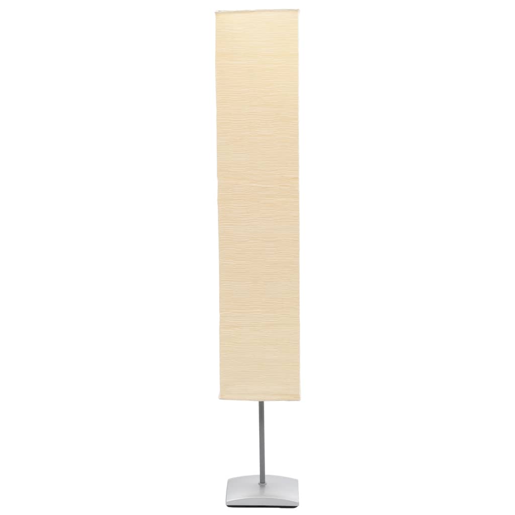 Lampada da pavimento Vidaxl con paralume di carta 135 cm
