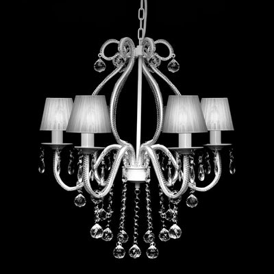 Vidaxl lampadario con 2300 cristalli bianchi
