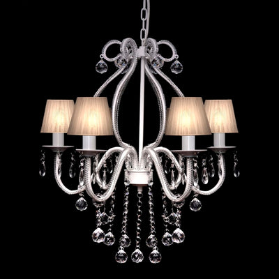 Vidaxl lampadario con 2300 cristalli bianchi