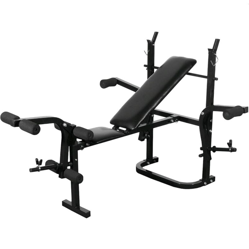 Vidaxl Halterbank Negro