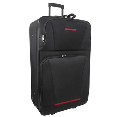Vidaxl da viaggio da viaggio set nero a 5 pezzi