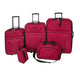 Vidaxl Travel Gaag Gagu Set Red 5 pezzi
