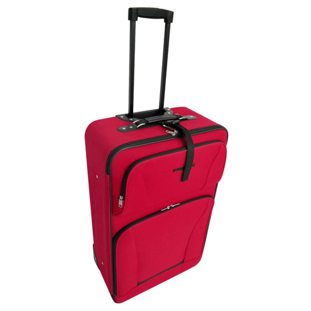 Vidaxl Travel Gaag Gagu Set Red 5 pezzi