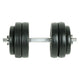 Vidaxl Set di manubri da 9 pezzi 15 kg