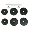 Vidaxl Set di manubri da 9 pezzi 15 kg