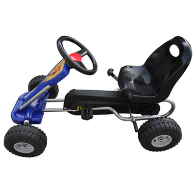 Vidaxl Go -Kart con pedales azul