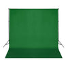 Vidaxl Background Chromakey 300x300 cm de algodón verde