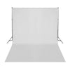 Sfondo Vidaxl senza bianco da 500x300 cm standard