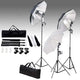Vidaxl Studio Lighting Set 24 Watt inclusi stand e ombrelli